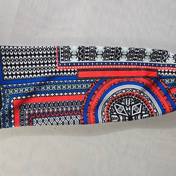 Valerie Stevens Geo Print Pencil Skirt - Picture 2 of 6